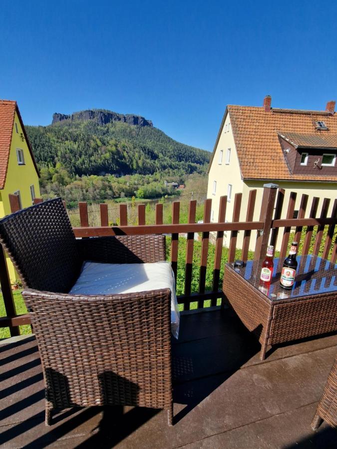 Tinyroom Mit Ausblick Konigstein an der Elbe Εξωτερικό φωτογραφία